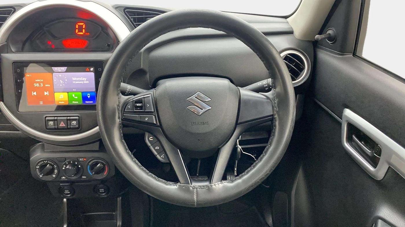2020 Maruti S PRESSO VXI PLUS AMT, Petrol, Automatic, 14,723 km, Steering Wheel Close Up