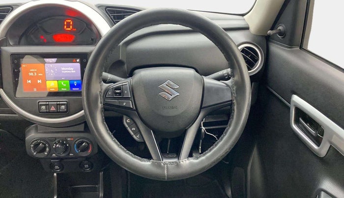 2020 Maruti S PRESSO VXI PLUS AMT, Petrol, Automatic, 14,723 km, Steering Wheel Close Up