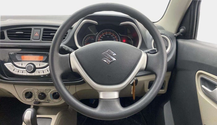 2015 Maruti Alto K10 VXI AMT, Petrol, Automatic, 62,756 km, Steering Wheel Close Up