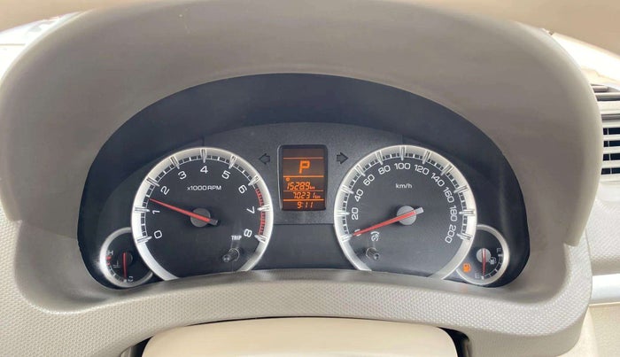 2017 Maruti Ertiga VXI AT, Petrol, Automatic, 70,235 km, Odometer Image