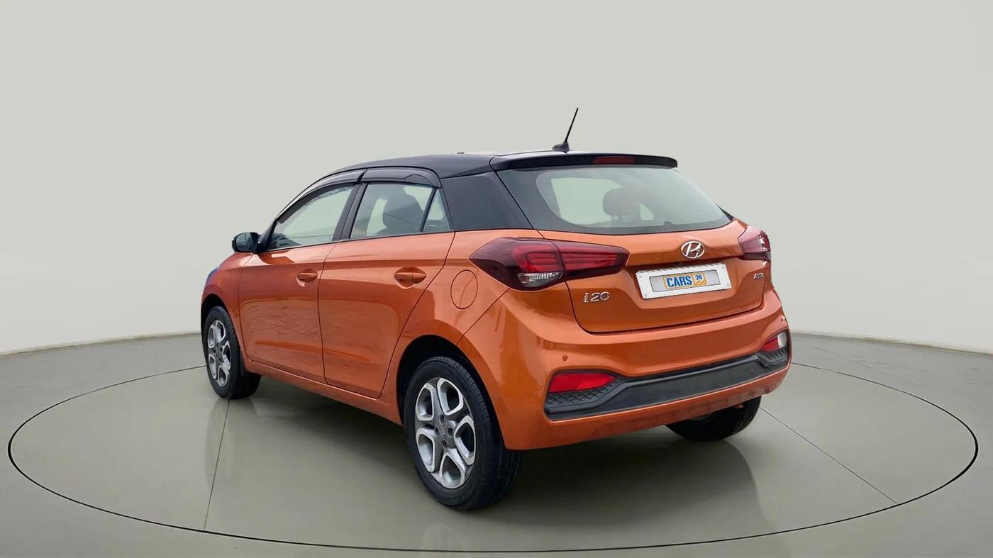 2018 Hyundai Elite i20 ASTA 1.2 DUAL TONE, Petrol, Manual, 45,111 km, Left Back Diagonal