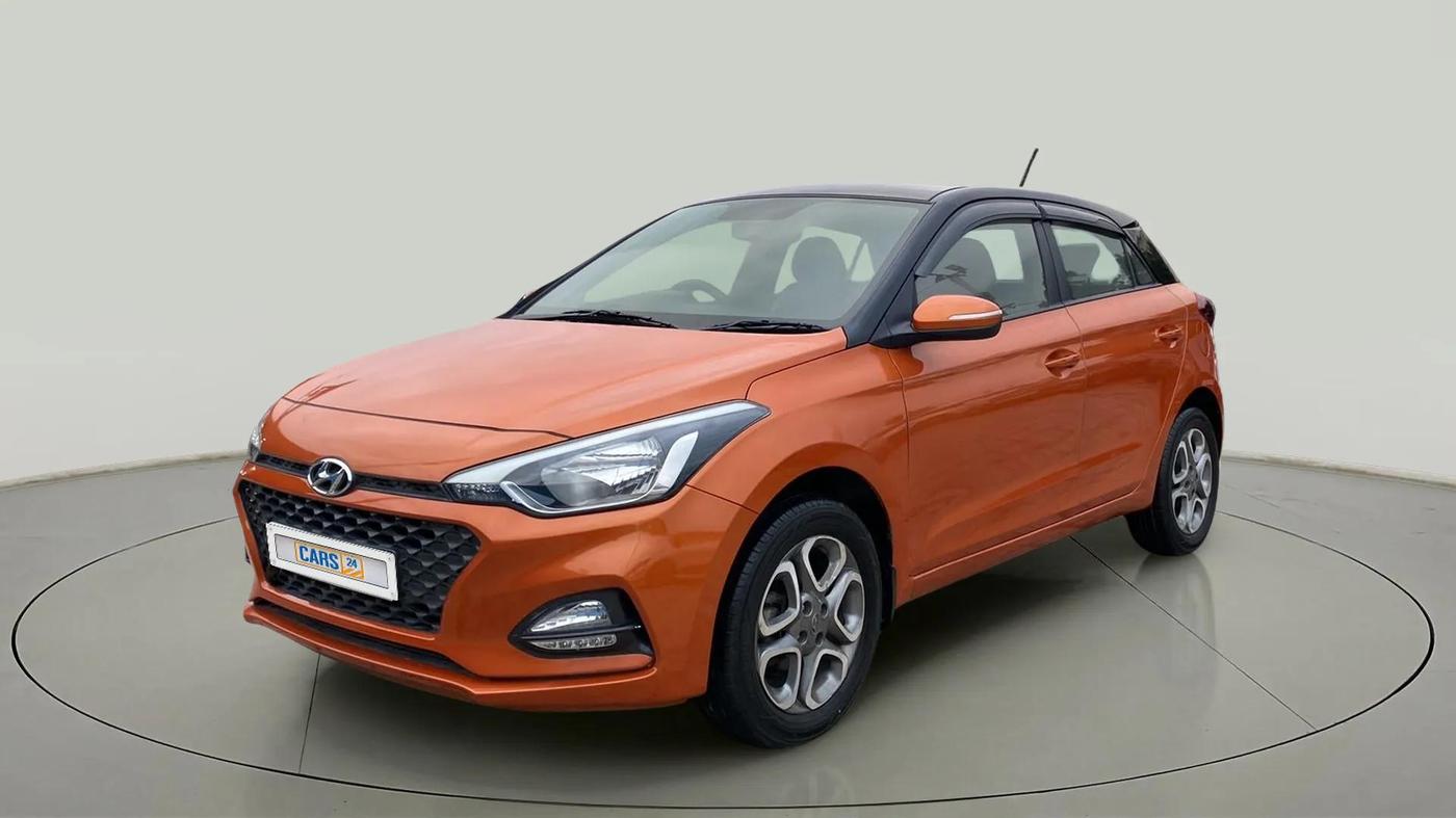 2018 Hyundai Elite i20 ASTA 1.2 DUAL TONE, Petrol, Manual, 45,111 km, Left Front Diagonal