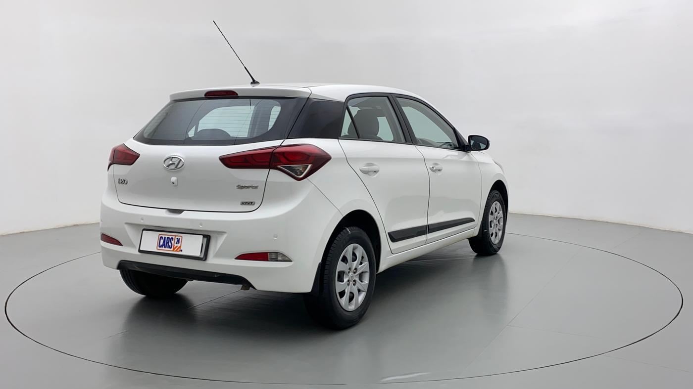 2016 Hyundai Elite i20 SPORTZ 1.2, Petrol, Manual, 38,999 km, Right Back Diagonal
