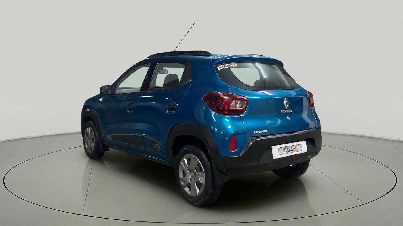 2019 Renault Kwid RXT 1.0 AMT (O), Petrol, Automatic, 17,190 km, Left Back Diagonal