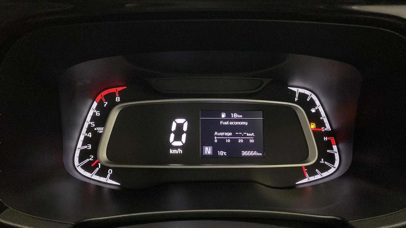 2023 KIA SONET HTK PLUS 1.0 IMT, Petrol, Manual, 36,664 km, Odometer Image