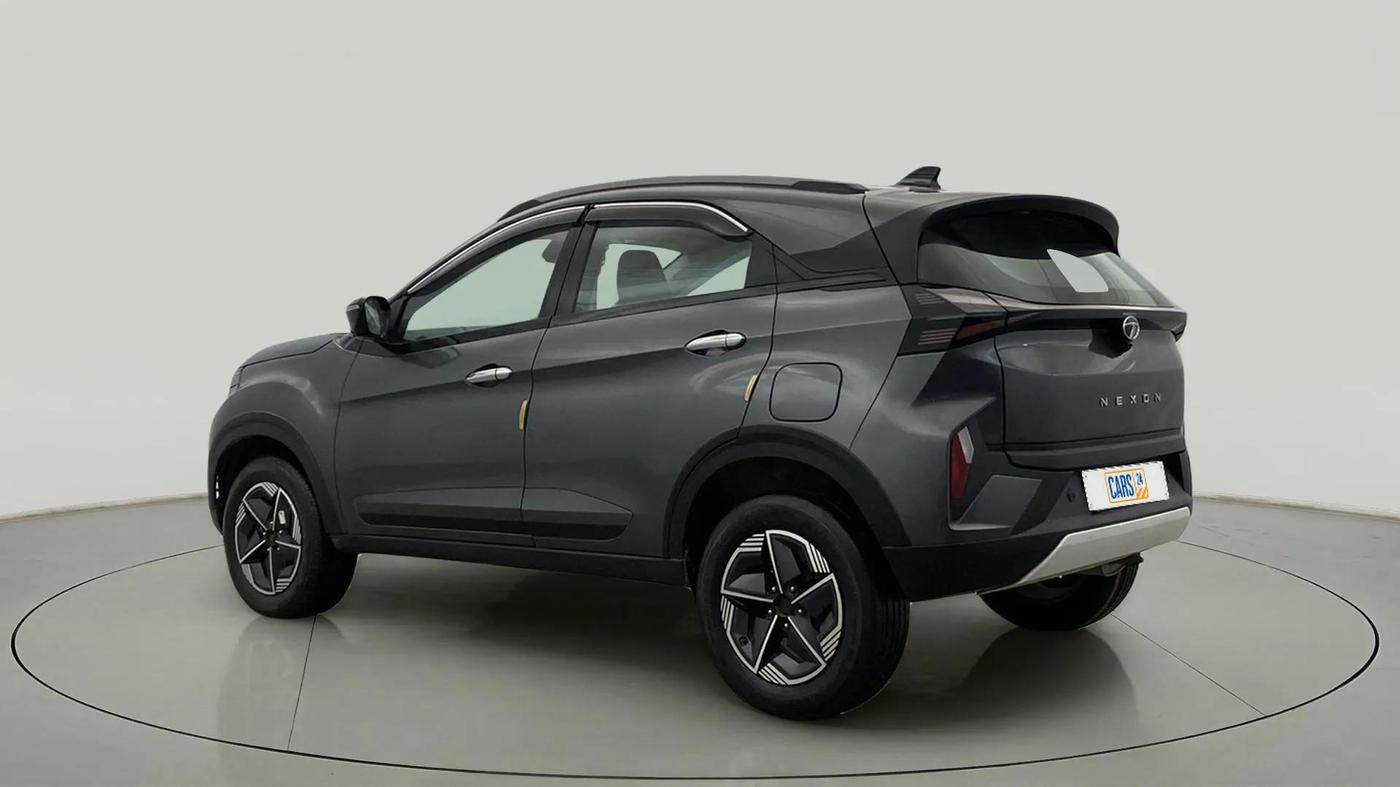 2023 Tata NEXON CREATIVE+ DCA 1.2 PETROL, Petrol, Automatic, 25,657 km, Left Back Diagonal