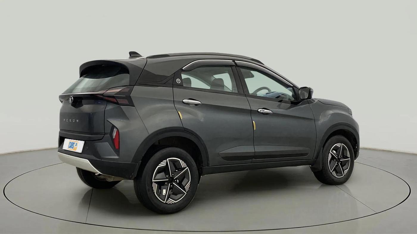 2023 Tata NEXON CREATIVE+ DCA 1.2 PETROL, Petrol, Automatic, 25,657 km, Right Back Diagonal