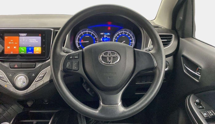 2021 Toyota Glanza G, Petrol, Manual, 21,714 km, Steering Wheel Close Up