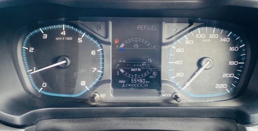 2020 Tata ALTROZ XT PETROL, Petrol, Manual, 55,476 km, Odometer Image