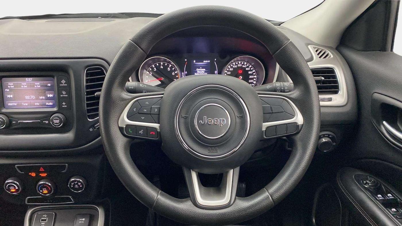 2018 Jeep Compass SPORT 1.4 PETROL, Petrol, Manual, 27,022 km, Steering Wheel Close Up