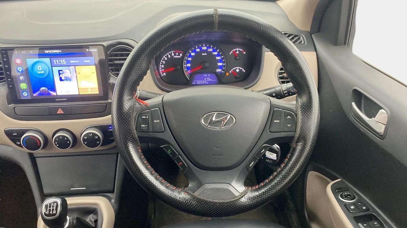 2015 Hyundai Xcent SX 1.2, Petrol, Manual, 62,255 km, Steering Wheel Close Up