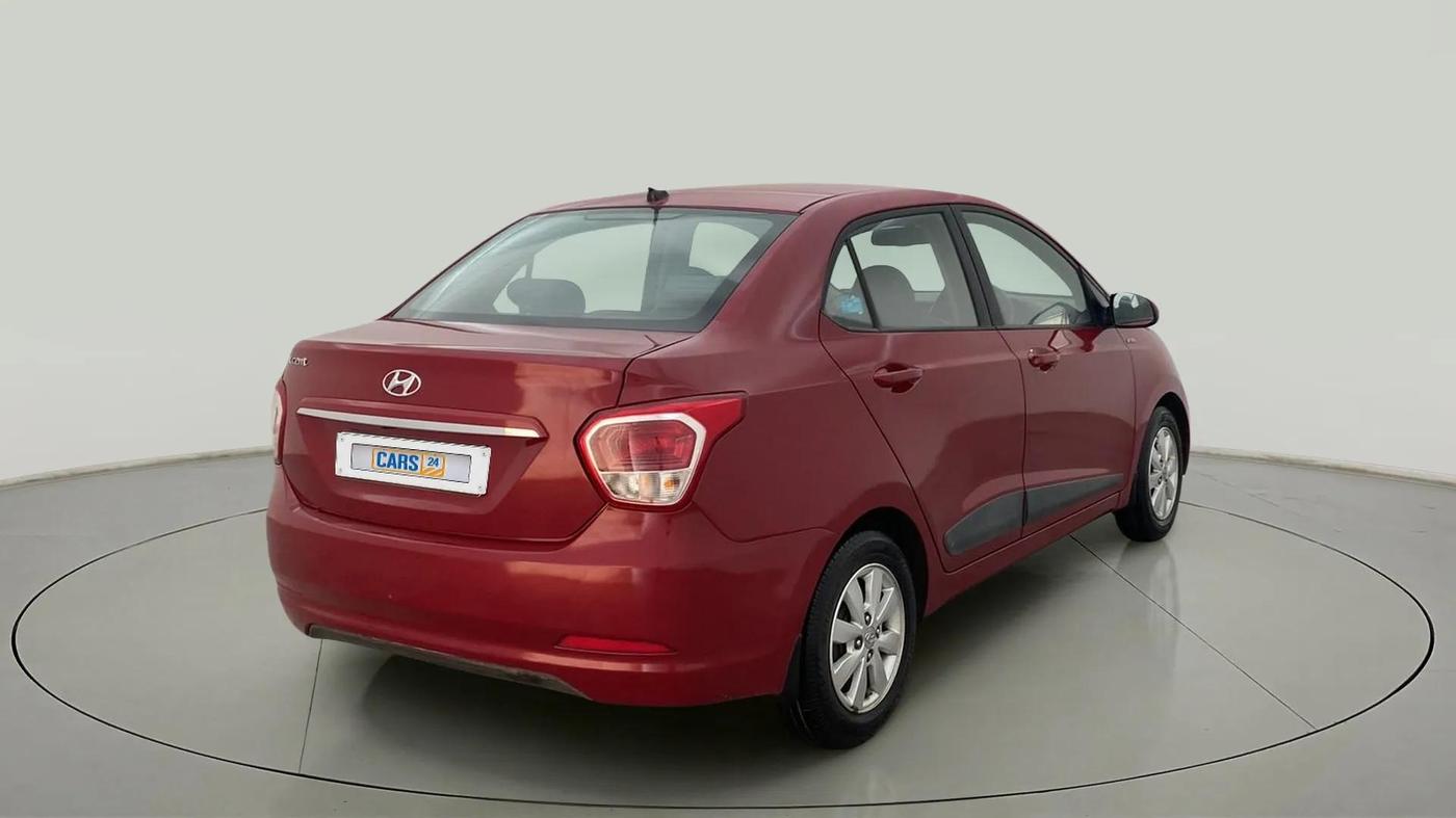 2015 Hyundai Xcent SX 1.2, Petrol, Manual, 62,255 km, Right Back Diagonal