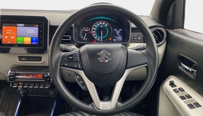 2022 Maruti IGNIS ALPHA 1.2, Petrol, Manual, 16,080 km, Steering Wheel Close Up