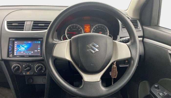 2013 Maruti Swift VXI, Petrol, Manual, 56,768 km, Steering Wheel Close Up