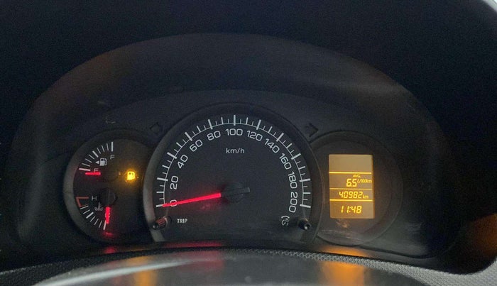 2014 Maruti Swift LXI, Petrol, Manual, 40,970 km, Odometer Image