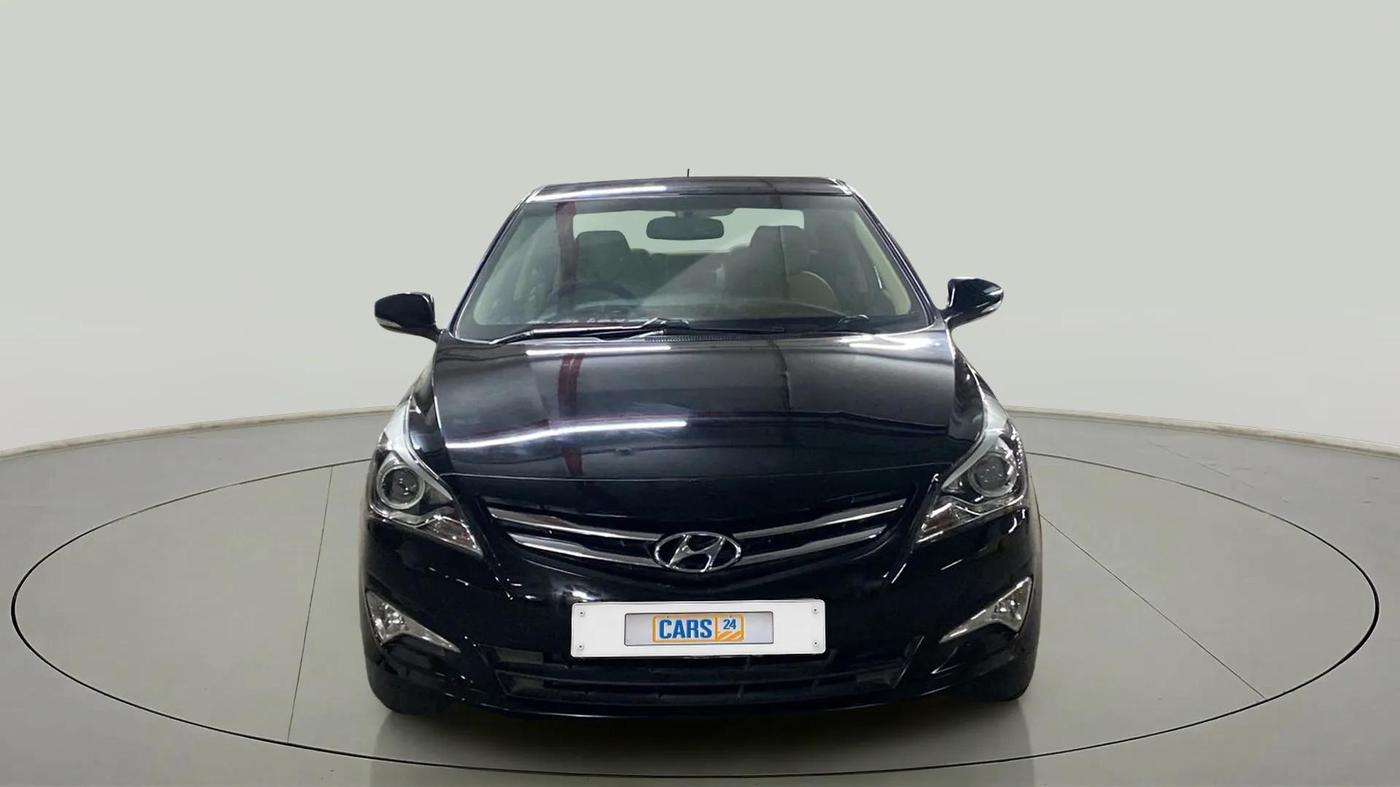 2015 Hyundai Verna FLUIDIC 4S 1.6 VTVT S(O), Petrol, Manual, 38,309 km, Front