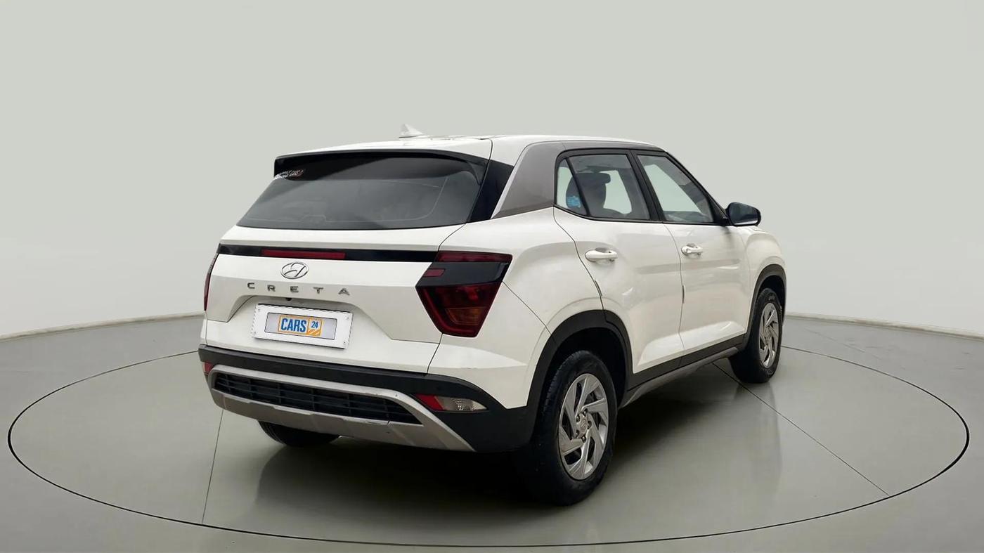 2022 Hyundai Creta EX 1.5 PETROL, Petrol, Manual, 19,805 km, Right Back Diagonal