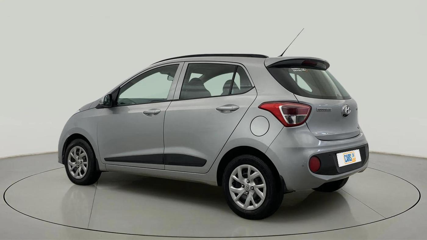 2019 Hyundai Grand i10 SPORTZ 1.2 KAPPA VTVT, Petrol, Manual, 36,121 km, Left Back Diagonal