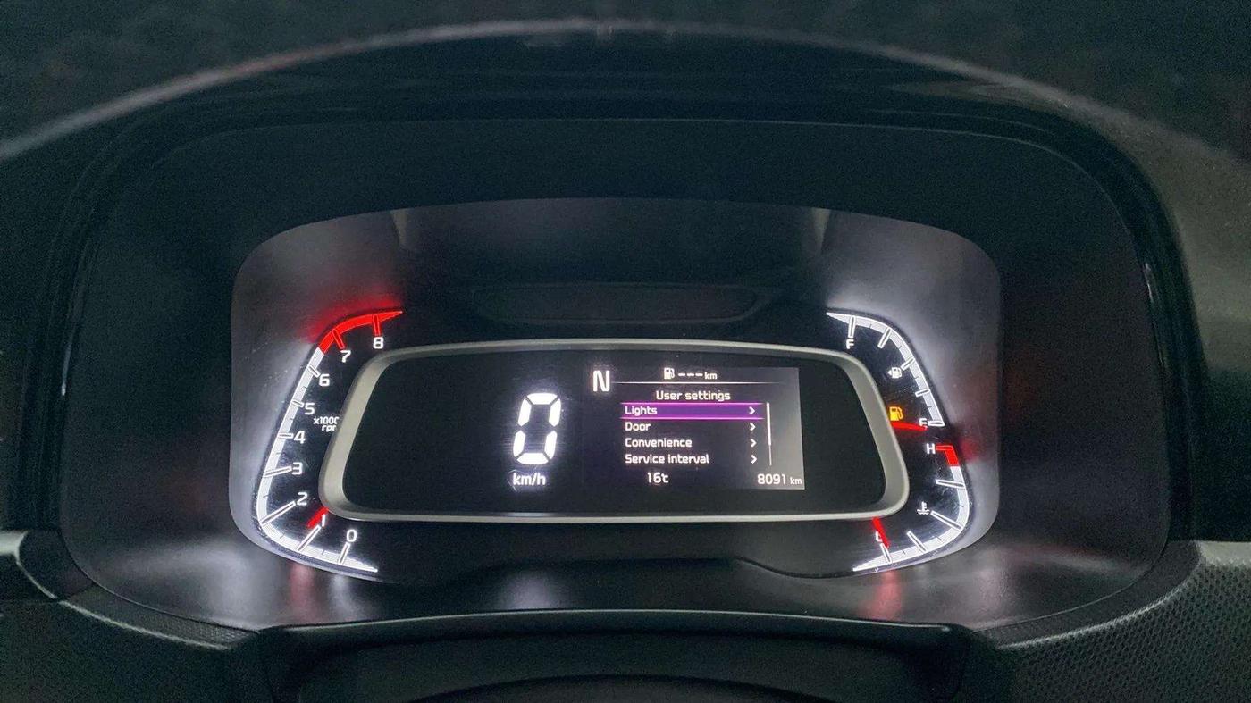 2022 KIA SONET HTX 1.0 IMT, Petrol, Manual, 8,109 km, Odometer Image