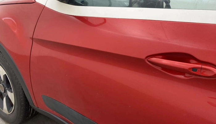 2018 Tata NEXON XZ PLUS DIESEL, Diesel, Manual, 44,807 km, Front passenger door - Weather strip has minor damage