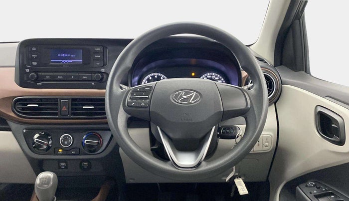 2021 Hyundai AURA S 1.2 CNG, CNG, Manual, 63,604 km, Steering Wheel Close Up