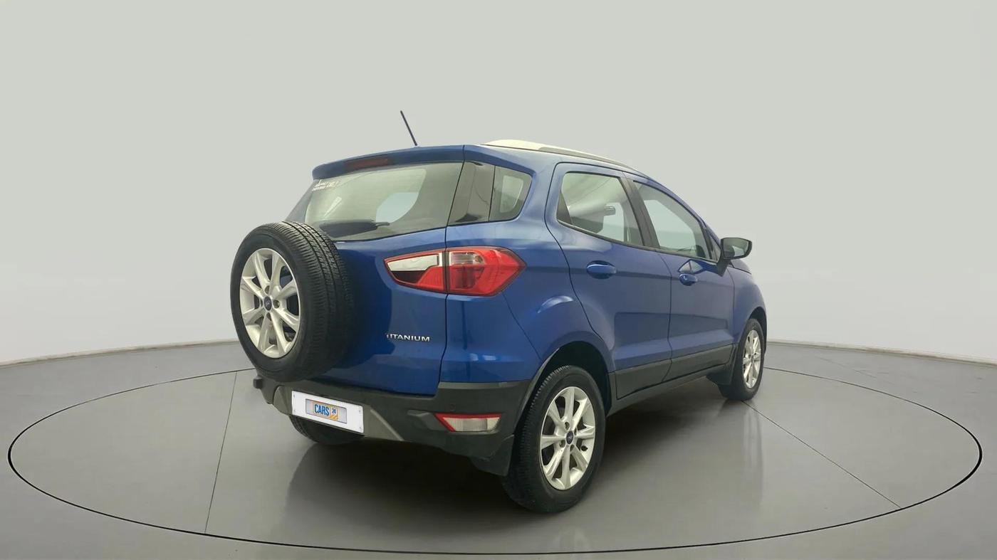 2018 Ford Ecosport TITANIUM 1.5L PETROL, Petrol, Manual, 15,676 km, Right Back Diagonal