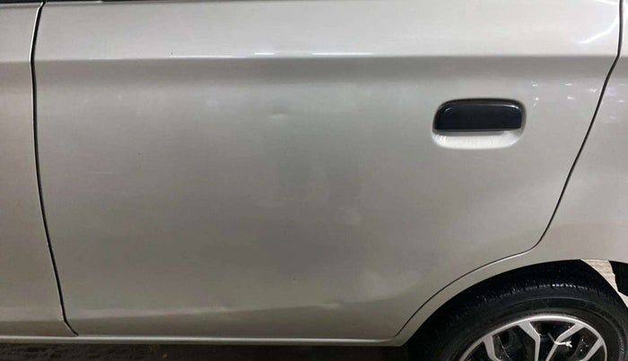 2017 Maruti Alto K10 VXI, Petrol, Manual, 52,275 km, Rear left door - Slightly dented