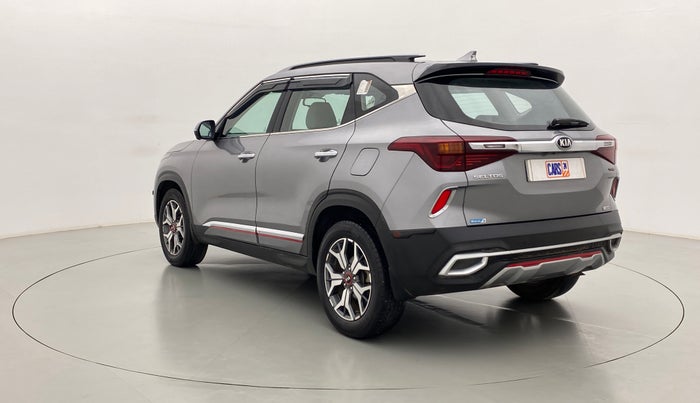 2020 KIA SELTOS 1.4 GTX+ TURBO GDI PETROL AT, Petrol, Automatic, 31,618 km, Left Back Diagonal