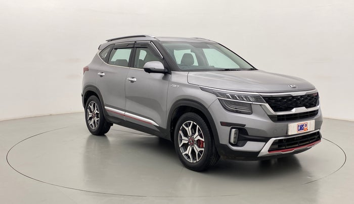 2020 KIA SELTOS 1.4 GTX+ TURBO GDI PETROL AT, Petrol, Automatic, 31,618 km, Right Front Diagonal