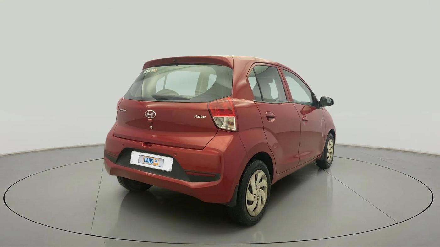 2019 Hyundai NEW SANTRO ASTA MT, CNG, Manual, 30,686 km, Right Back Diagonal