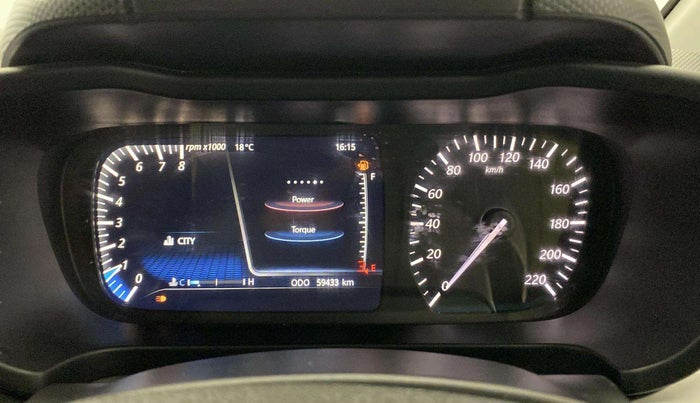 2020 Tata ALTROZ XZ PETROL, Petrol, Manual, 59,529 km, Odometer Image