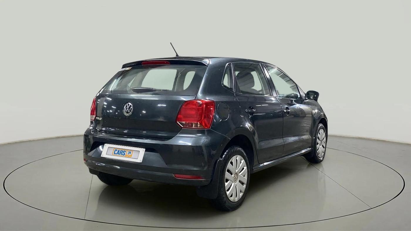 2015 Volkswagen Polo COMFORTLINE 1.2L, Petrol, Manual, 38,823 km, Right Back Diagonal