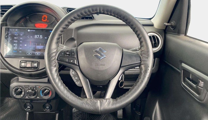 2021 Maruti S PRESSO VXI PLUS AMT, Petrol, Automatic, 47,293 km, Steering Wheel Close Up