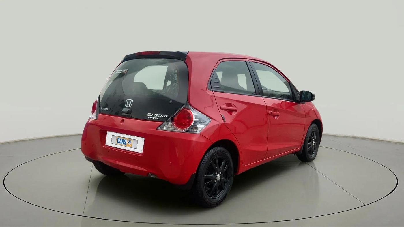 2015 Honda Brio VX AT, Petrol, Automatic, 57,858 km, Right Back Diagonal