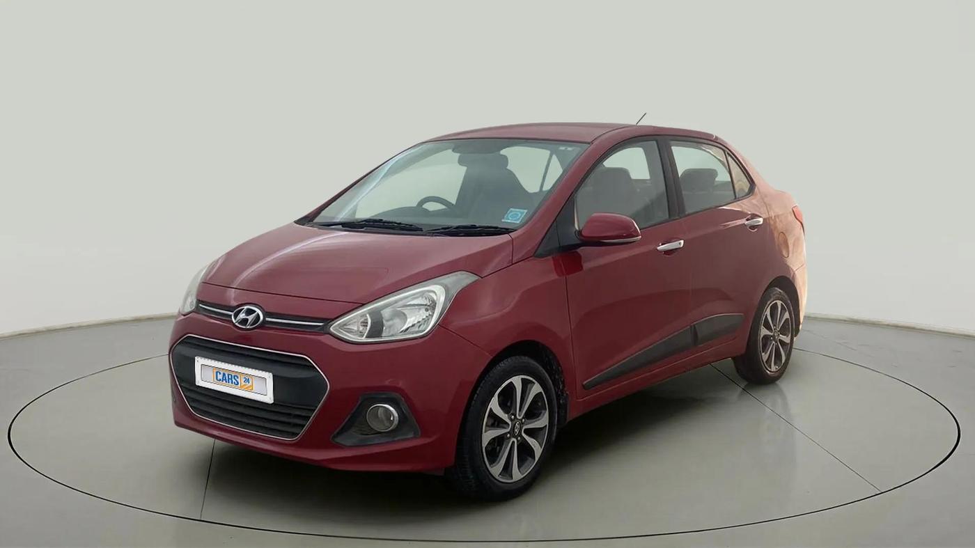 2014 Hyundai Xcent SX 1.2 (O), Petrol, Manual, 93,402 km, Left Front Diagonal