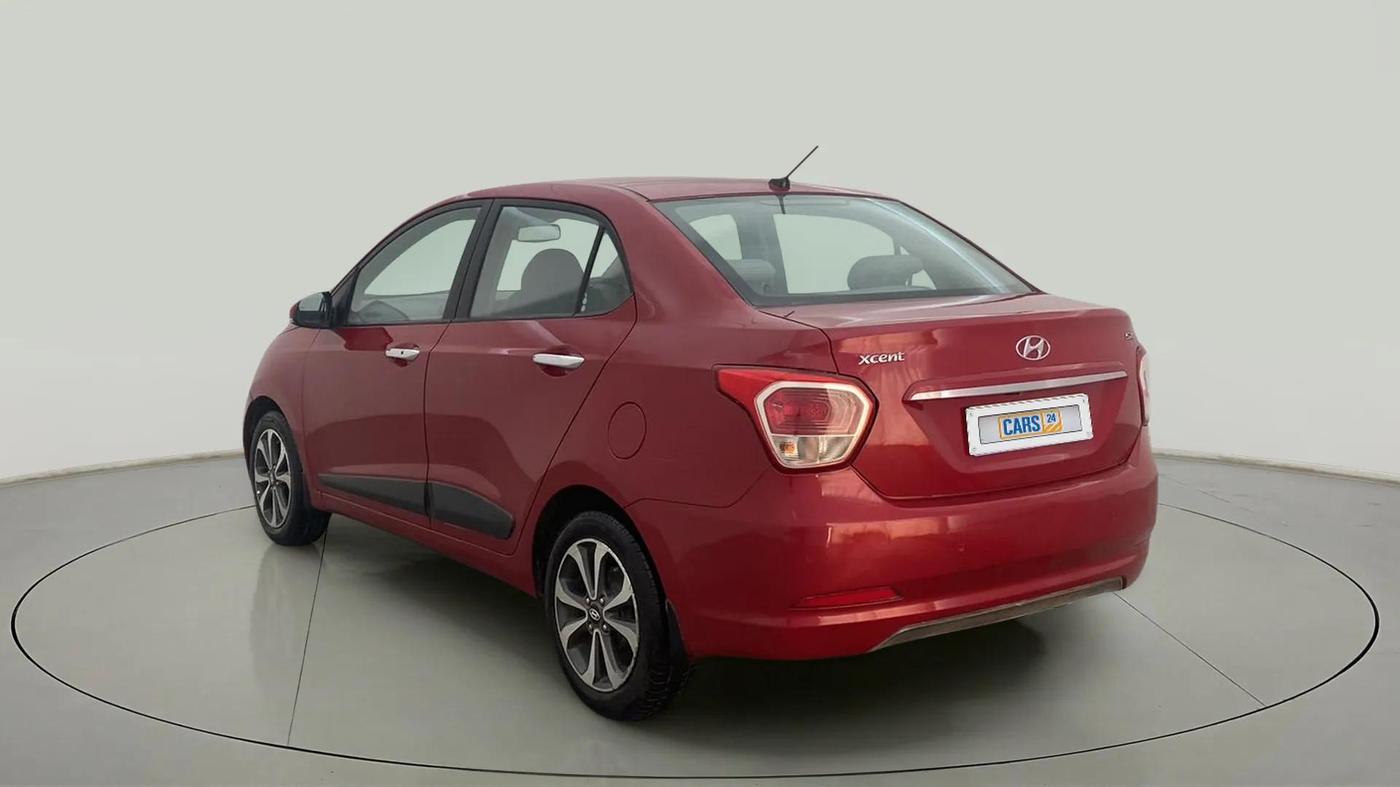 2014 Hyundai Xcent SX 1.2 (O), Petrol, Manual, 93,402 km, Left Back Diagonal