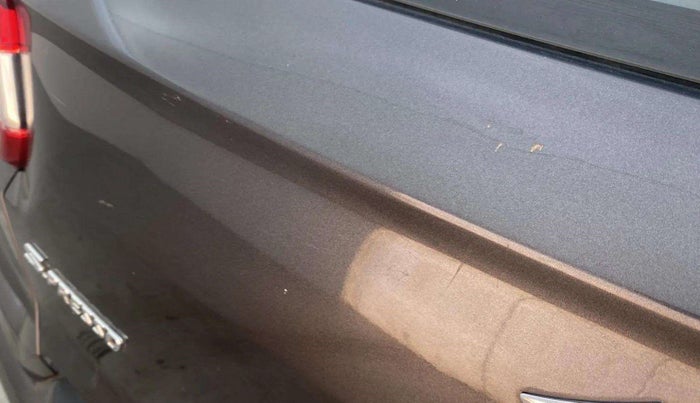 2019 Maruti S PRESSO VXI, Petrol, Manual, 11,508 km, Dicky (Boot door) - Minor scratches