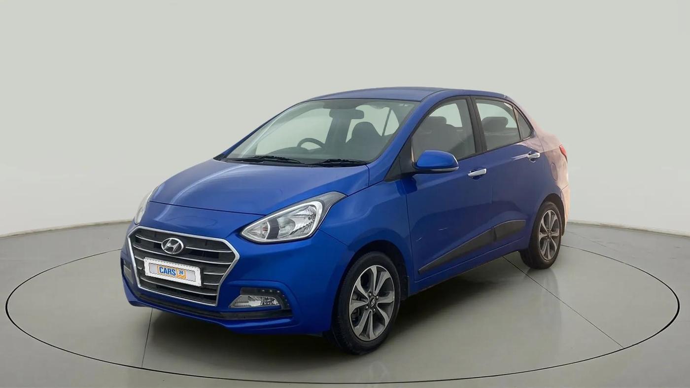 2017 Hyundai Xcent SX 1.2 (O), Petrol, Manual, 25,897 km, Left Front Diagonal