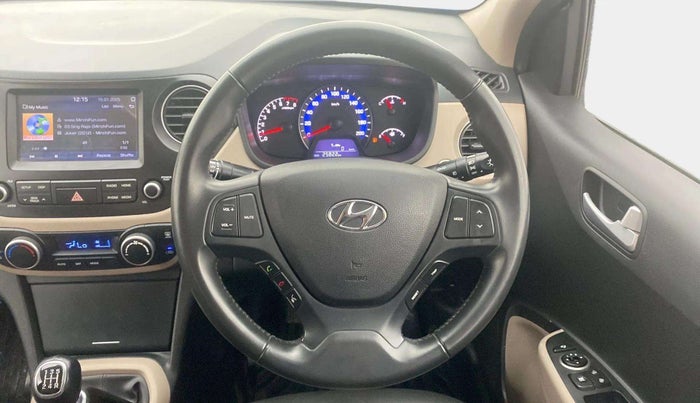 2017 Hyundai Xcent SX 1.2 (O), Petrol, Manual, 25,882 km, Steering Wheel Close Up