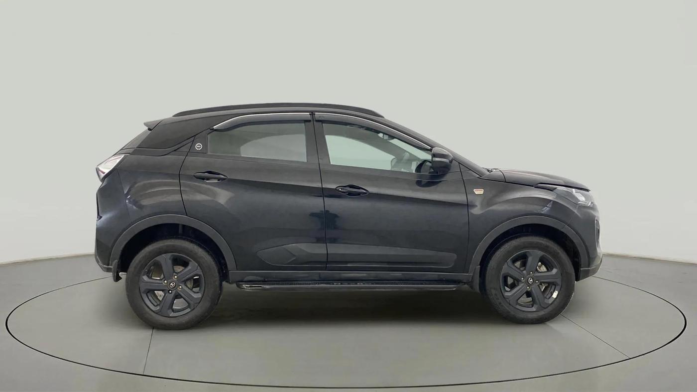 2023 Tata NEXON XZA PLUS LUX SUNROOF RED DARK PETROL, Petrol, Automatic, 23,573 km, Right Side View