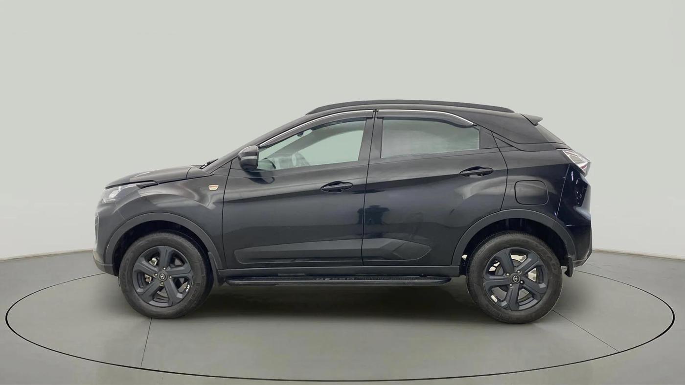 2023 Tata NEXON XZA PLUS LUX SUNROOF RED DARK PETROL, Petrol, Automatic, 23,573 km, Left Side