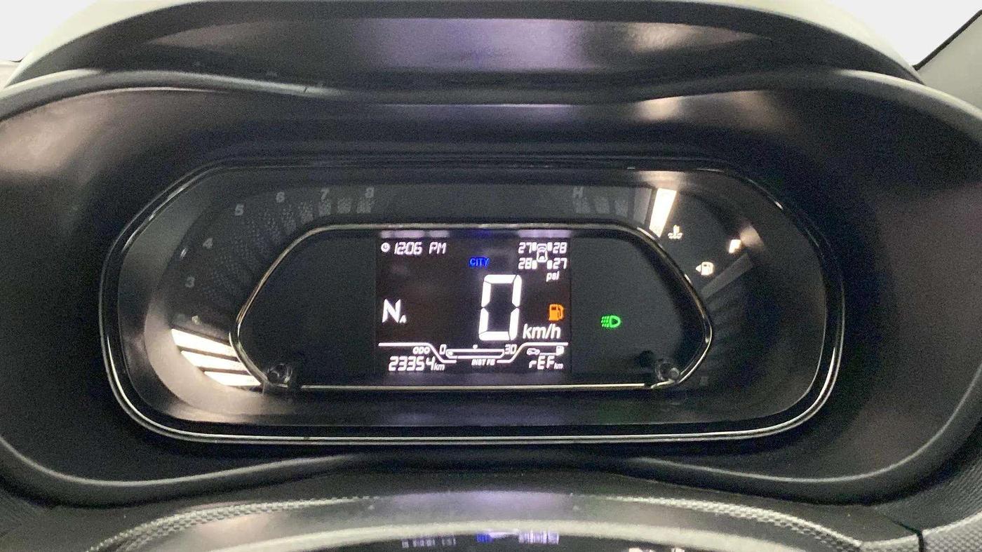2023 Tata NEXON XZA PLUS LUX SUNROOF RED DARK PETROL, Petrol, Automatic, 23,573 km, Odometer Image