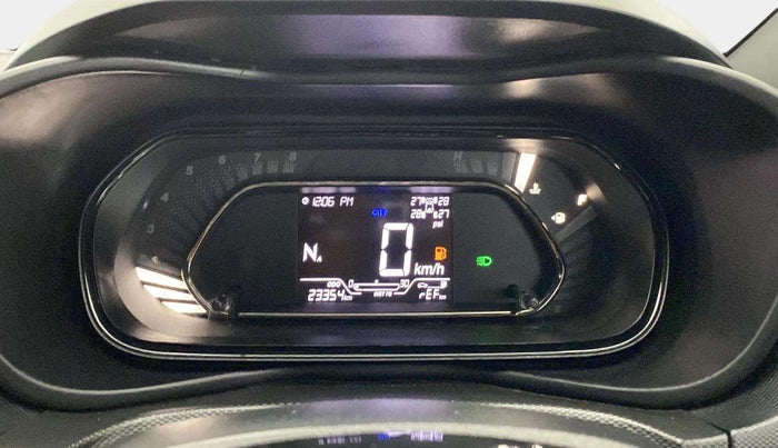 2023 Tata NEXON XZA PLUS LUX SUNROOF RED DARK PETROL, Petrol, Automatic, 23,336 km, Odometer Image