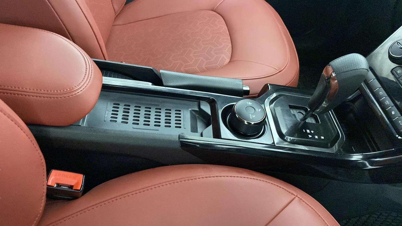 2023 Tata NEXON XZA PLUS LUX SUNROOF RED DARK PETROL, Petrol, Automatic, 23,573 km, Gear Lever