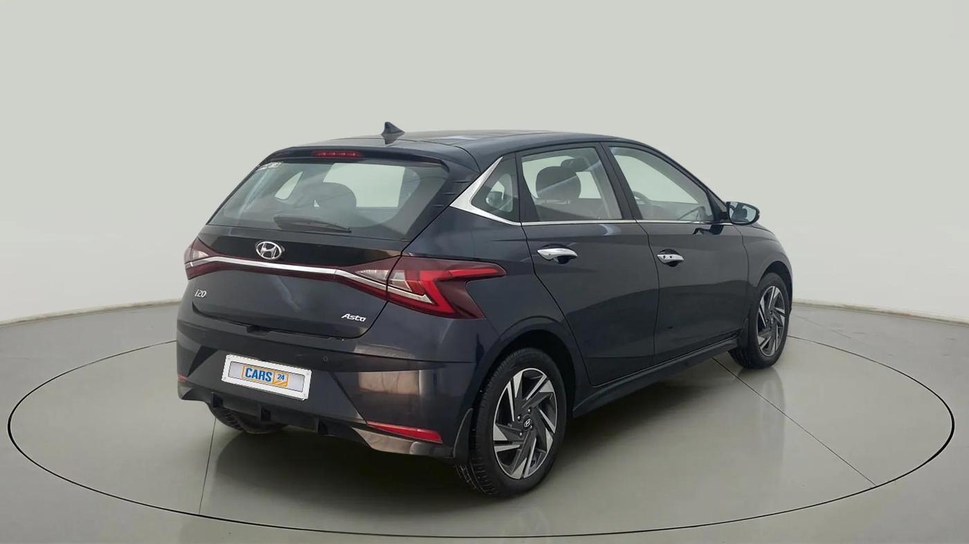2023 Hyundai NEW I20 ASTA (O) 1.2 MT, Petrol, Manual, 37,716 km, Right Back Diagonal