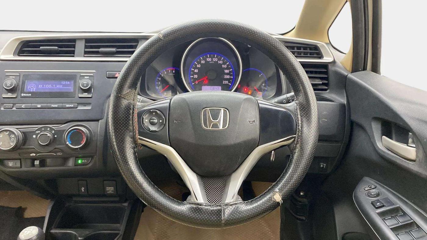 2016 Honda Jazz 1.2L I-VTEC S, Petrol, Manual, 76,748 km, Steering Wheel Close Up