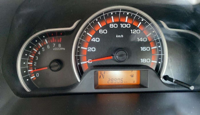 2016 Maruti Alto K10 VXI AMT, Petrol, Automatic, 28,922 km, Odometer Image