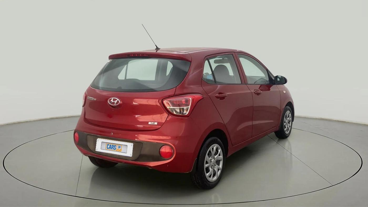 2017 Hyundai Grand i10 MAGNA 1.2 KAPPA VTVT, Petrol, Manual, 44,722 km, Right Back Diagonal