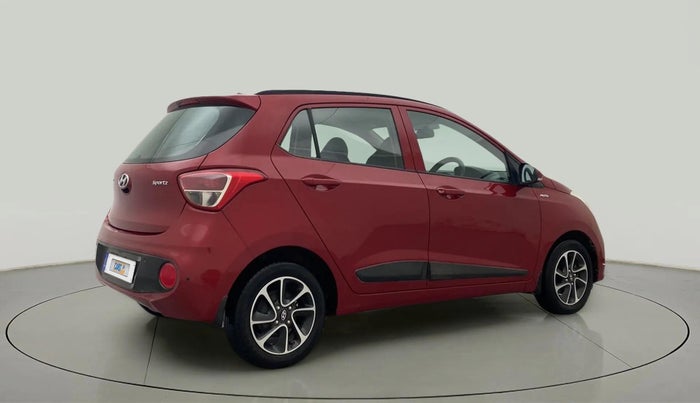 2018 Hyundai Grand i10 SPORTZ AT 1.2 KAPPA VTVT, Petrol, Automatic, 39,302 km, Right Back Diagonal