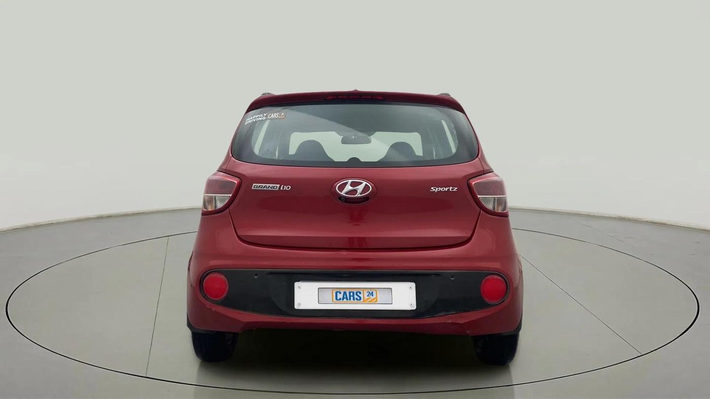 2018 Hyundai Grand i10 SPORTZ AT 1.2 KAPPA VTVT, Petrol, Automatic, 39,302 km, Back/Rear
